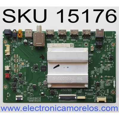 MAIN PARA SMART TV TCL 4K•QLED•UHD / NUMERO DE PARTE 08-RT73009-MA300AA / 40-RT73H2-MAA2HG / 08-RT73009-MA300AA / V8-RT73K01-LF / PANEL LVU500NDJL / MODELO 50S535